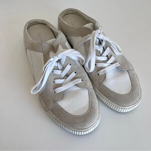 Women's Kess Leather & Suede Backless Slip-On Sneakers